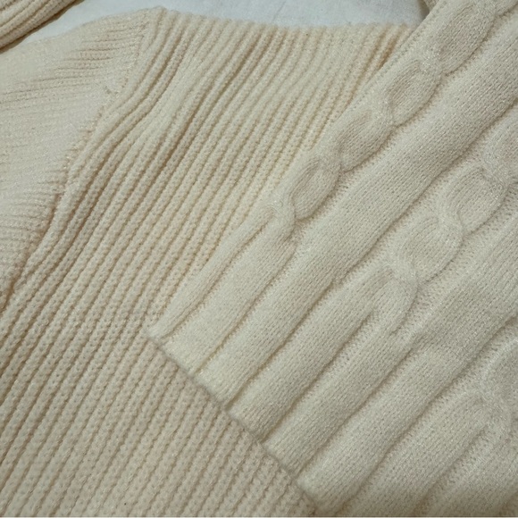 Anthropologie Cable Knit Sweater Tank Set - Picture 4 of 7